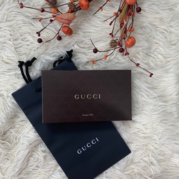 Gucci Other - Gucci Wallet Box & Bag